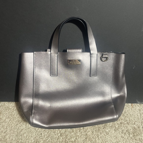 Kate Spade PurseMetallic‎ Silver Purse